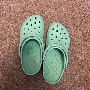 CROCS Light Green Classic Clog Slip-Ons